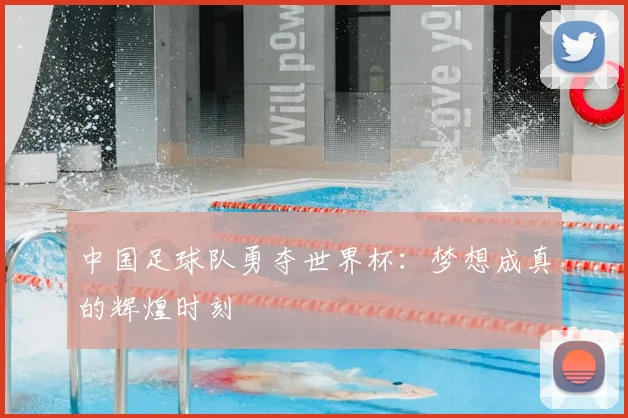 中国足球队勇夺世界杯：梦想成真的辉煌时刻
