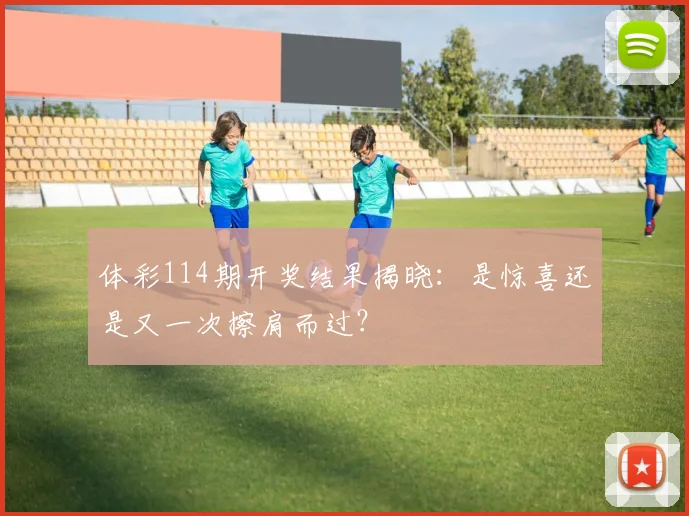 体彩114期开奖结果揭晓：是惊喜还是又一次擦肩而过？